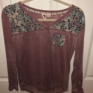 Roxy floral shirt